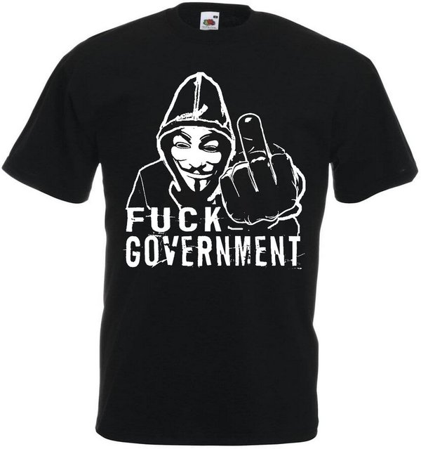 T-SHIRT FUCK GOVERNMENT